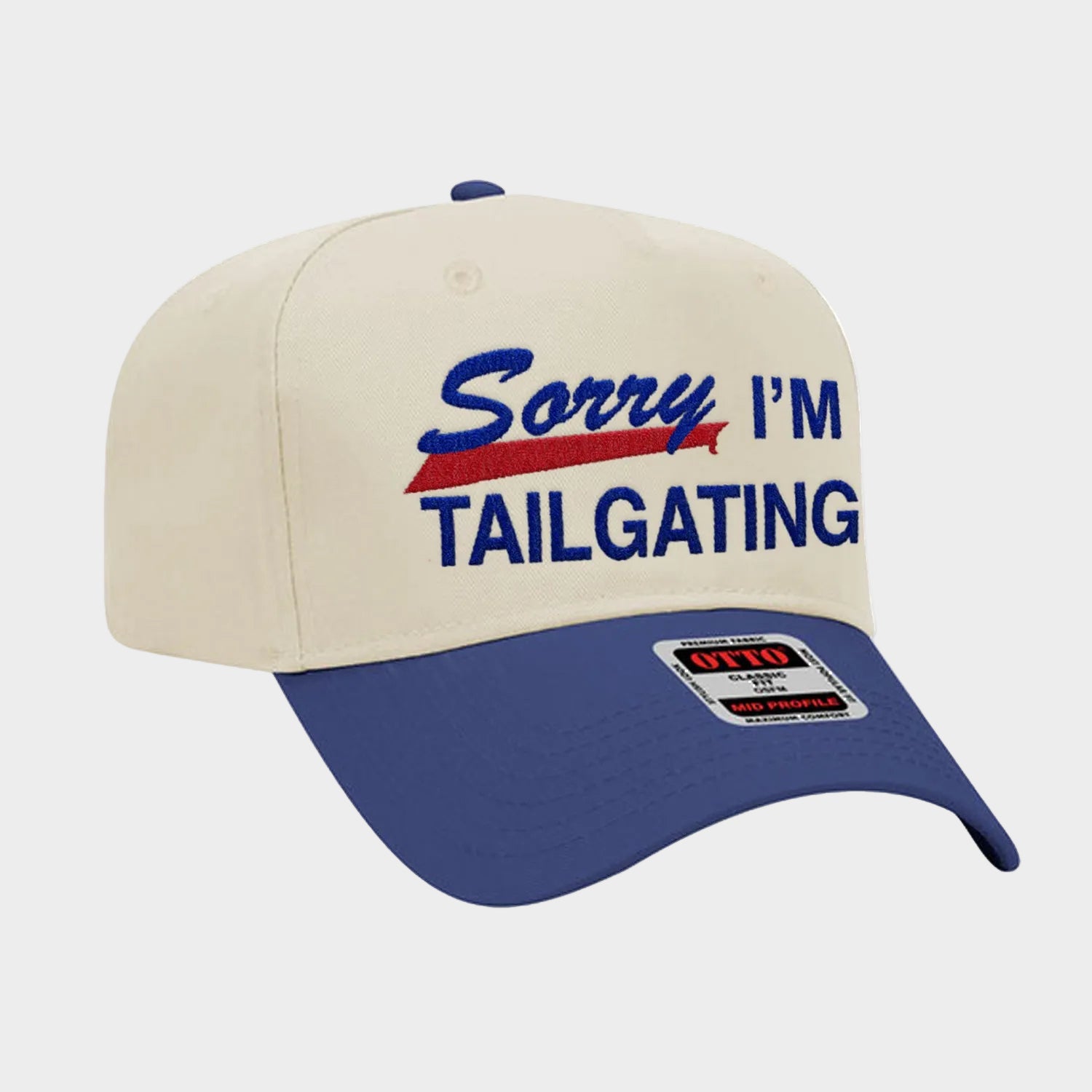 Sorry, I'm Tailgating Snapback image 2