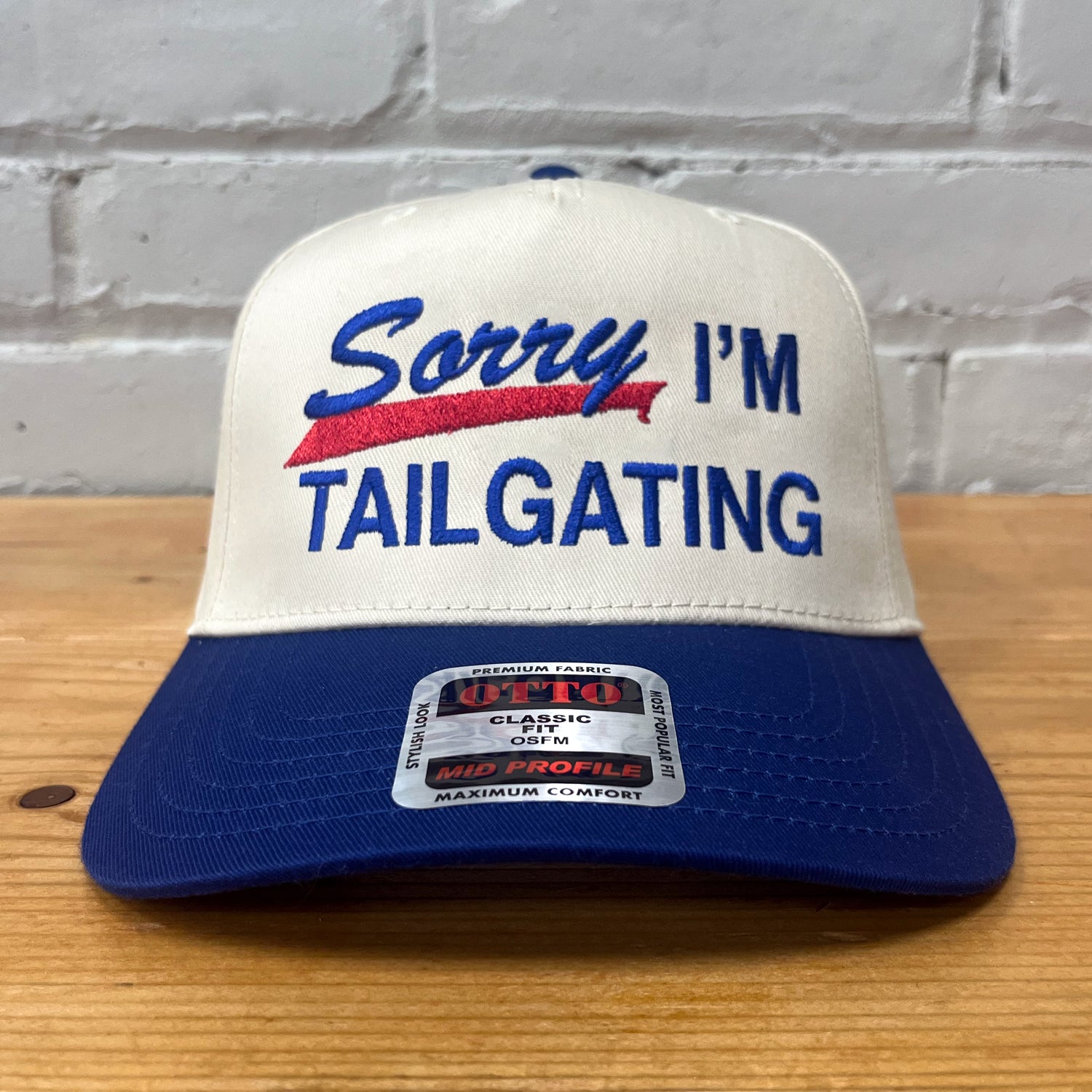 Sorry, I'm Tailgating Snapback image 3