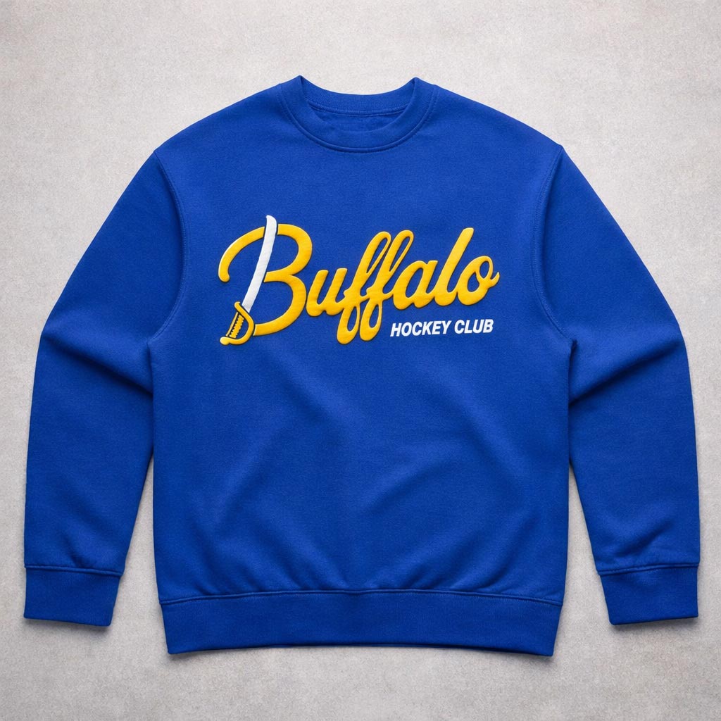 Buffalo Hockey Club Puff Print image 2