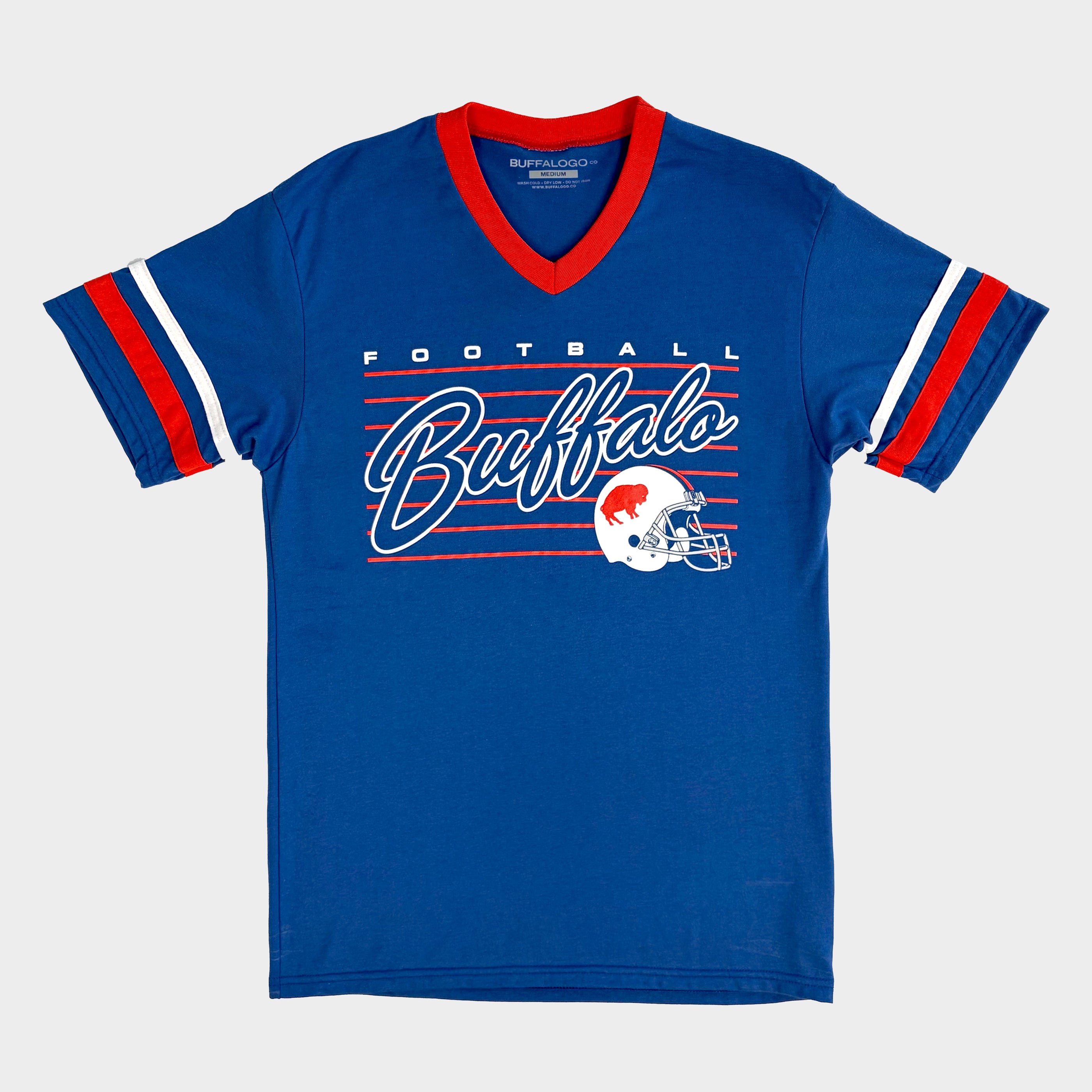 80s Buffalo Bills フットボールゲームシャツ USA製 XL Products – Buffalogo Co.
