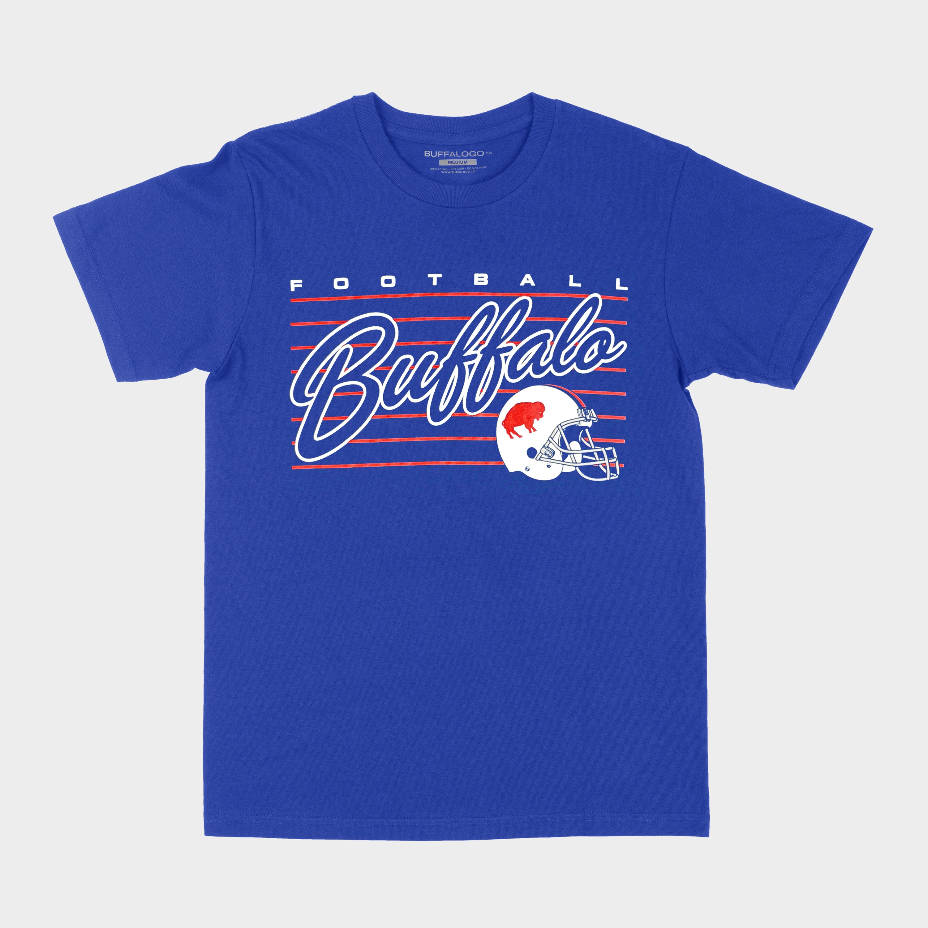Retro Buffalo Football Varsity Tee-thumbmail-2