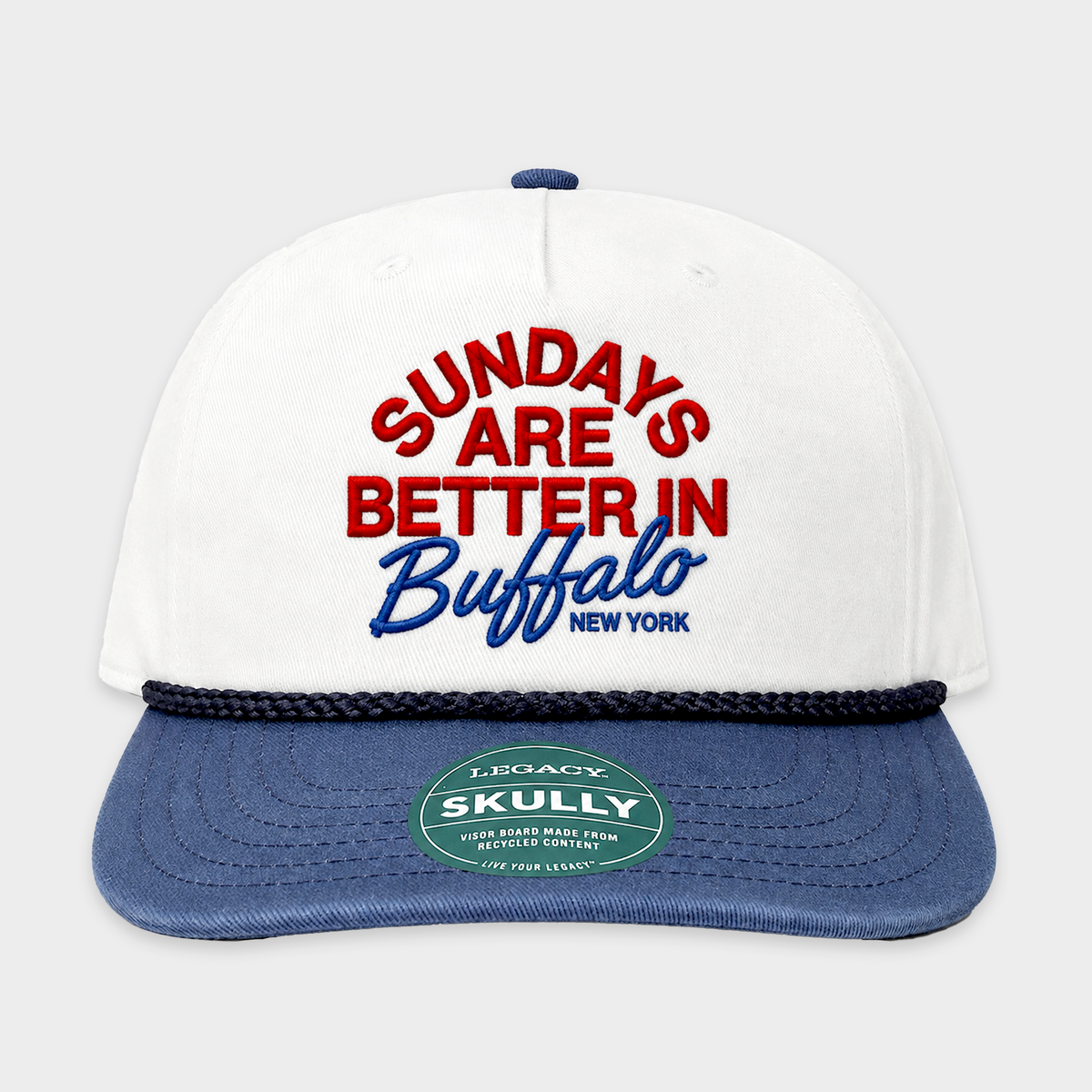 Sundays Are Better In Buffalo Rope Cap-thumbmail-1